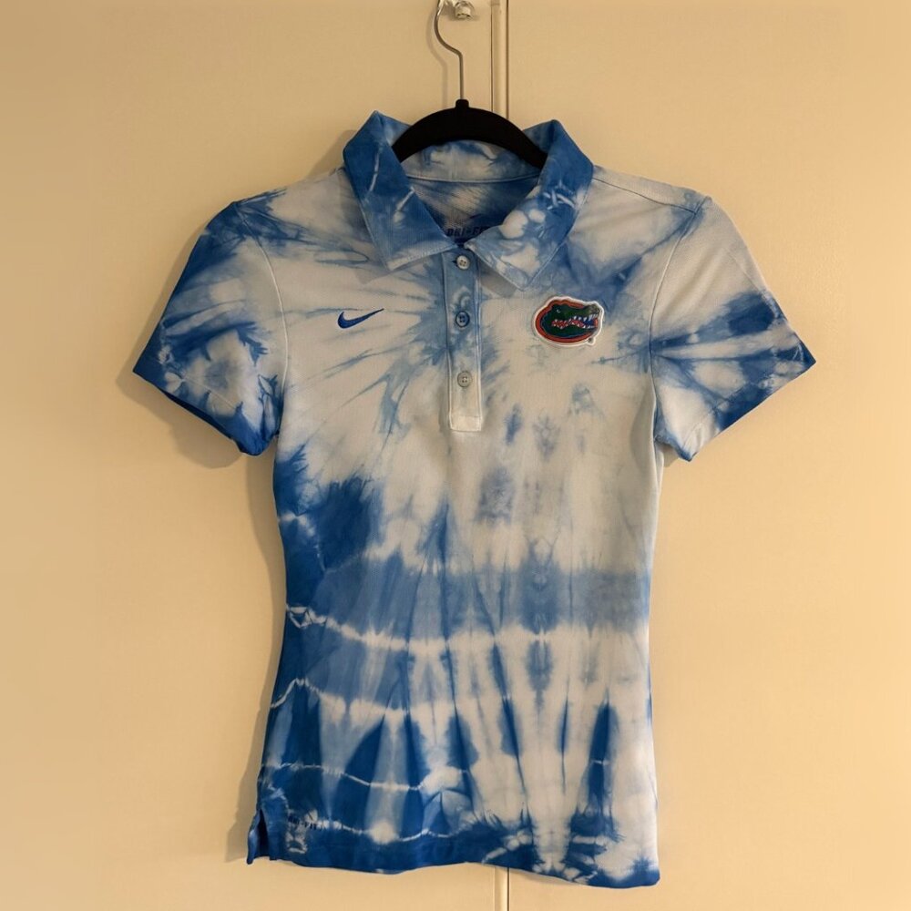 Florida Gators Nike Tie-Dye Polo Womens (XS)